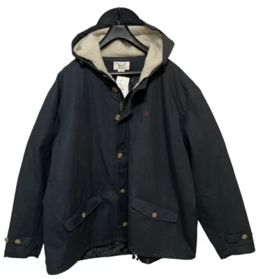 Original Penguin Munsingwear Sherpa Hood Quilted Lining Black Jacket 5XL NWT - Image 1 of 4