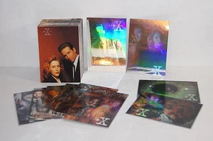 X-FILES SERIES 3 (1996) Complete Base Card Set w/ ALL 10 CHASE i1-i6 X1-X2 PF1-2 - Picture 1 of 11