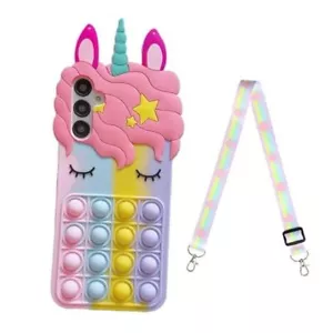 Stress Relief Phone Case for 5G/4G 6.6 inch with Strap,3D Samsung Galaxy A14 - Picture 1 of 8