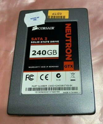 Corsair Neutron GTX SSD 240GB Laptop SATA 3 Hard Drive 2.5" - Tested - Image 1 of 4