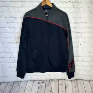 Fox Racing HERREN Reißverschluss schwarz grau Jacke Shacket Gr. M Medium - Bild 1 von 9