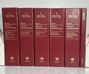 Duane's Clinical Ophthalmology, Complete 5 Volumes Set Plus Index 1991 - Picture 1 of 24