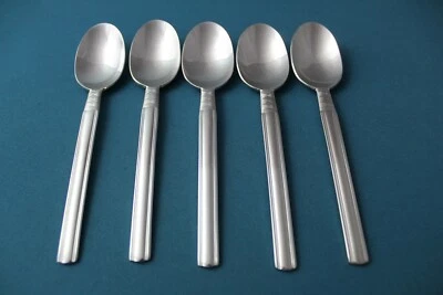 5 cucharaditas Pfaltzgraff CROSSROADS brillante 18/8 acero inoxidable China 6 1/8" Foto 1 de 4