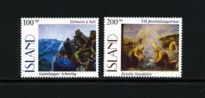 Iceland 816-17 MNH Art Paintings AV860 - Picture 1 of 1