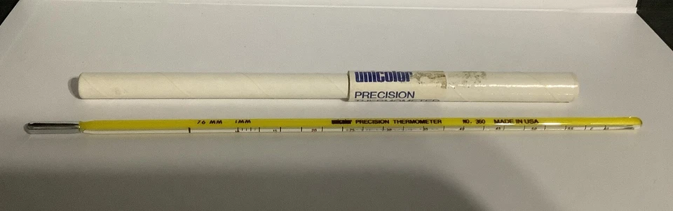 Termômetro de precisão unicolor nº./360 76 mm 1 mm - Imagem 1 de 3