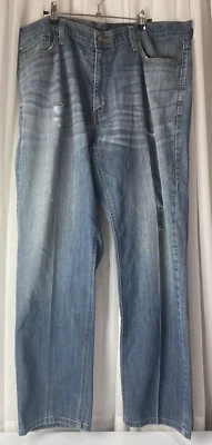 Distressed Signature  by Levi Strauss & Co. Men's S67 Athletic Fit  38x32 - Image 1 of 4