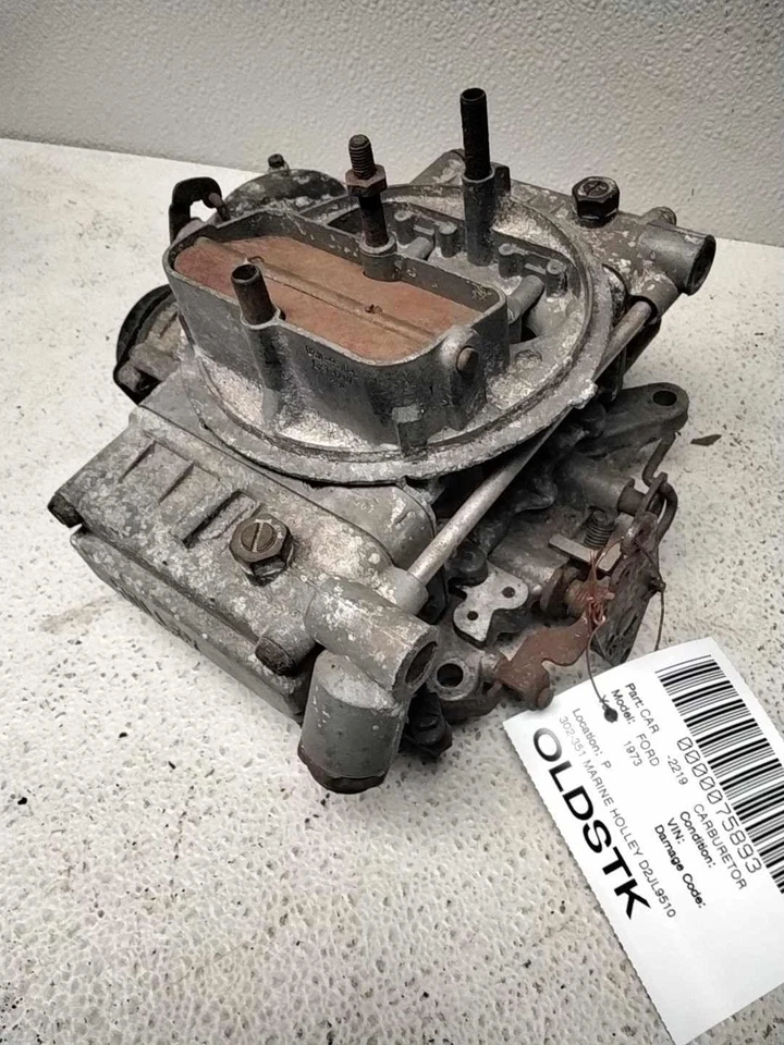 Ford Mercury Cougar 1973 1974 Ford Torino Holley 6407 carburador D2JL9510C Foto 1 de 3