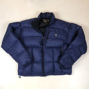 Mountain Hardwear Herren Goose 85% Down Puffer Blue Zip Jacke Größe XL - Bild 1 von 11