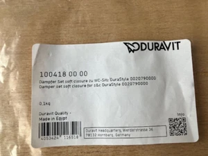 Duravit Softclose Dämpferset für WC-Sitz Duravit DuraStyle 0020790000 - Bild 1 von 2