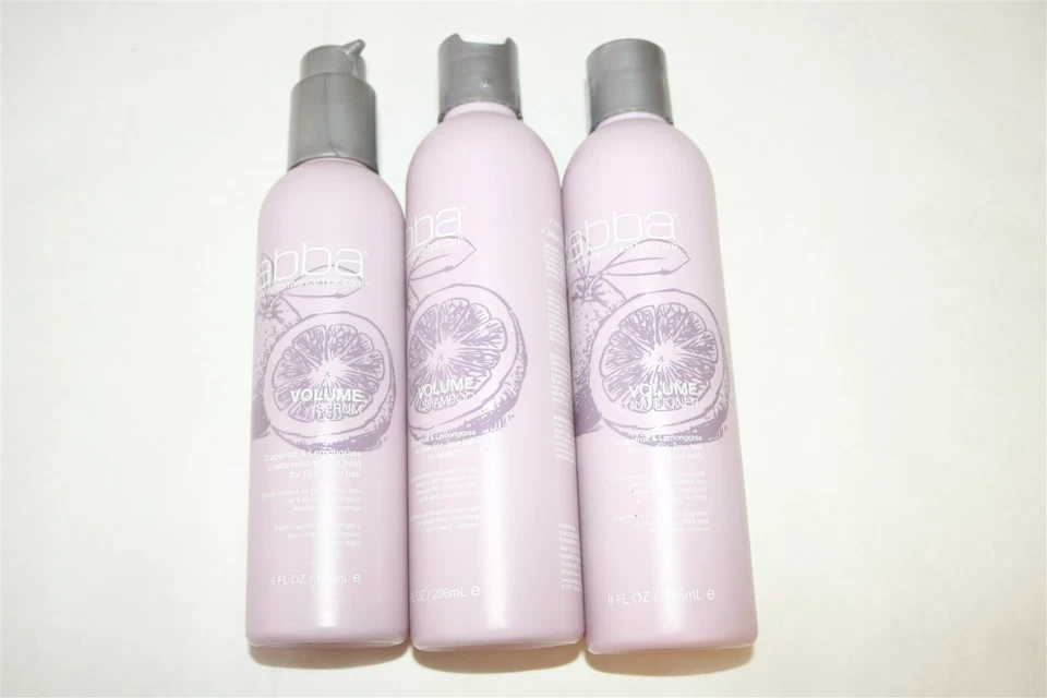ABBA HAIR CARE - VOlume Shampoo Conditioner & Serum Lot - Image 1 of 1