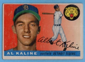 1955 Topps #4 Al Kaline VG-VGEX Detroit Tigers 2nd Year Hall of Fame A8737 - Picture 1 of 2