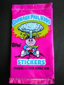Topps Garbage Pail Kids 1985 primera serie 1 Reino Unido paquete sellado OS ORIGINAL GPK Limited - Imagen 1 de 1