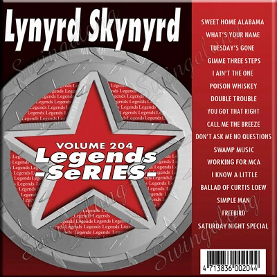 LEGEND KARAOKE CD+G LYNYRD SKYNYRD Vol-204 Sweet Home Alabama NEW IN PLASTIC - Image 1 of 2