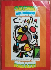 1982 WORLD BOYS' SIGN SPANA 82 FOOTBALL WORLD CUP MIRO' - Picture 1 of 1