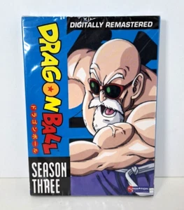 Funimation Dragon Ball Season 3 DVD Regions 1 & 4 - NEW AND SEALED! - Imagen 1 de 6
