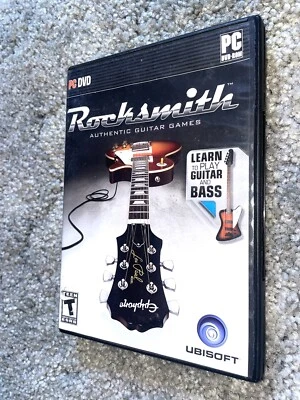 Rocksmith PC DVD-ROM JUEGO SOLO SIN CABLE NI PEGATINAS Aprende Guitarra y Bajo Foto 1 de 4