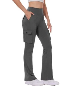 Yoga Flare Leggings for Women High Waisted Yoga Casual Pants Workout Leggings... - Picture 1 of 6