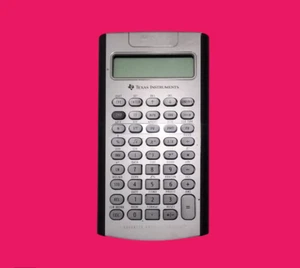 Texas Instruments BA II 2 Plus calcolatrice professionale Advance Business Analyst - Foto 1 di 3