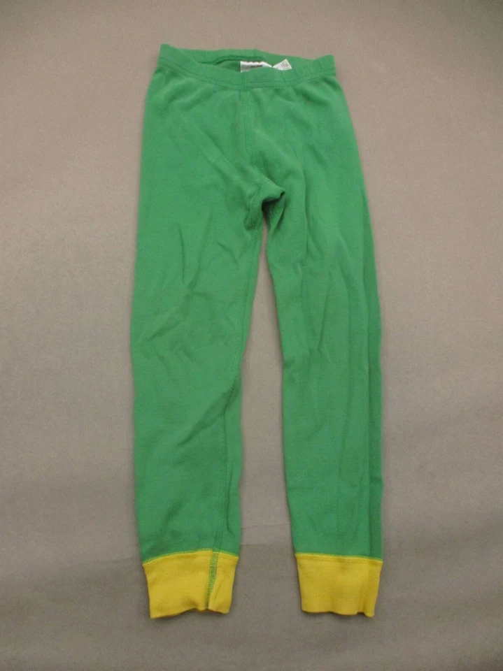 Брюки пижама Hanna Andersson размер 5 детские унисекс зеленые 100% органический хлопок 909 - Изображение 1 из 4