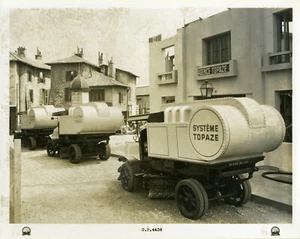 "TOPAZE" Les 3 balayeuses automobiles / Photo originale PARAMOUNT 1932 - Picture 1 of 3
