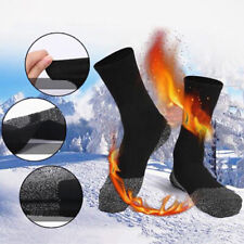 1Pair Men Keep Warm Aluminized Fiber Socks Winter Insulation Heated Socks Gift