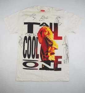 1988 Robert Plant and Band beschriftetes & handsigniertes Konzert T-Shirt mit JSA CoA - Bild 1 von 9