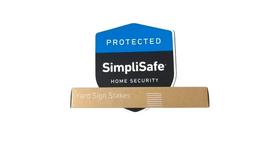 - SimpliSafe Yard Sign & Stake