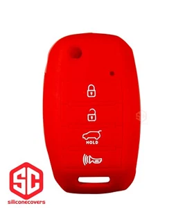 1x New KeyFob Remote Fobik Silicone Cover Fit / For Select KIA Vehicles. - Picture 1 of 2