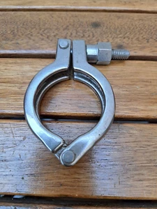 3x SANITARY CLAMP 50mm Pipe FERRULE FLANGE CLAMP Stainless Steel CA Brand - Picture 1 of 1