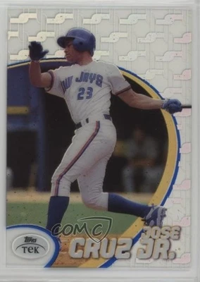 1998 Topps Tek Pattern 30 Jose Cruz Jr #62 - Image 1 of 2