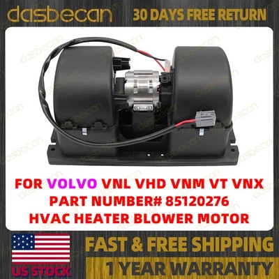HVAC Heater Blower Motor With Wheel for Volvo VHD VNM 2010-2014 VNX 2014 VT VNL Foto 1 de 4