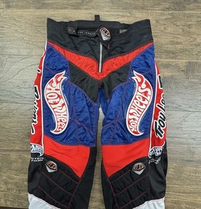 Pantalones de Carrera Troy Lee Designs Para Hombre 34 Hot Wheels MTB/BMX Mono Carrera Edición Limitada - Imagen 1 de 10