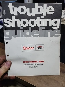 Spicer Universal Joints - Trouble Shooting Guideline - Picture 1 of 3