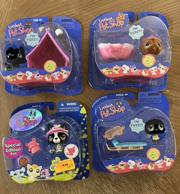 Littlest Pet Shop Real Feel Fuzzy Pets #315 #332 #978 #333 Scottie Dog - Image 1 of 4