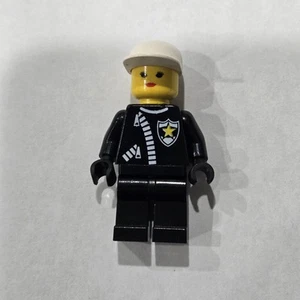 LEGO Clásico Policía Cremallera con Sheriff Estrella Gorra Blanca Minifigura Femenina cop026 - Imagen 1 de 3