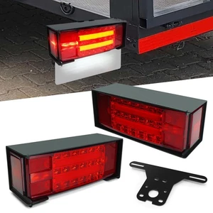 Bootstrailer Leuchtkasten Set, Tauch LED Anhänger Leuchten für Jetski Marine... - Bild 1 von 6