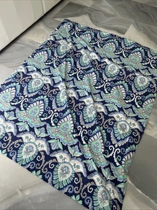 Pottery Barn Dorm Natalie Duvet Cover Blue Paisley CLEAN - TWIN Size - Picture 1 of 5