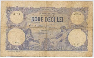 Romania 20 Lei 31.01.1929, P.20_F/F- - Picture 1 of 2