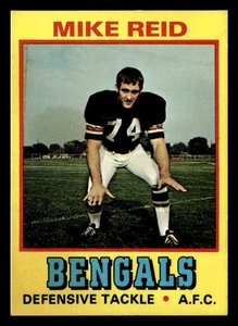 1974 Wonder Bread Mike Reid #20 EX-MT Cincinnati Bengals - Bild 1 von 2