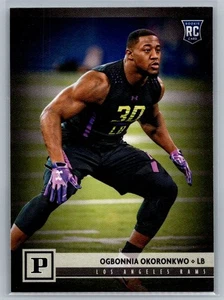Ogbonnia Okoronkwo #342, Rookie, Los Angeles Rams, 2018 Panini - Picture 1 of 2