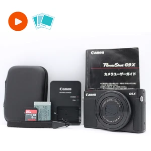 [NEAR MINT] Canon PowerShot G9X Black 20.2 MP Digital Camera From JAPAN - Tested - Picture 1 of 21