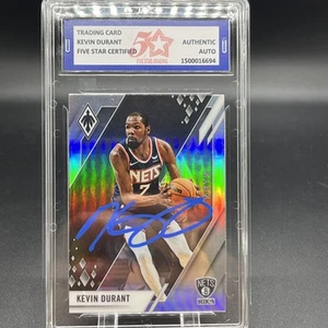 2021-22 Panini Chronicles - Phoenix Kevin Durant #677 Silver-Auto Slabbed COA - Picture 1 of 4
