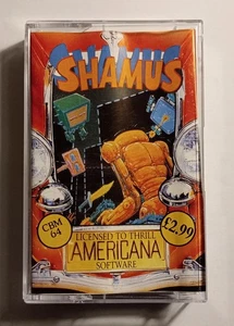 SHAMUS - RARE Americana version - Commodore 64 C64 C128 - TESTED see pics - Picture 1 of 7