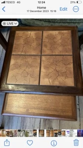 Vintage pair G Plan Quadrille Teak Tables Mid-Century Scandi Retro - Picture 1 of 2