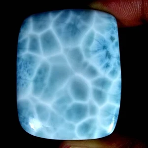 Dominican Republic Larimar Mix Cabochon Untreated Natural Loose Gemstone DC09814 - Picture 1 of 125