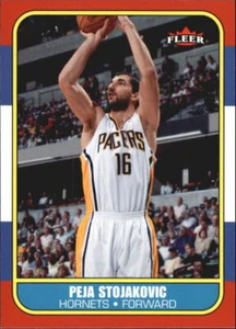 2006-07 Fleer 1986-87 20 aniversario #92 Peja Stojakovic - casi nuevo como nuevo - Imagen 1 de 2