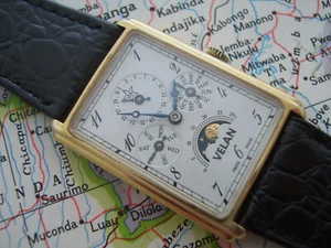 VELAN KALENDER HERRENUHR BAUGLEICH CHRONOSWISS CH 70170 - MONDPHASE - SELTEN - Bild 1 von 19