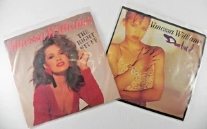 Vanessa Williams – 2 Pic Sleeve Lot 45RPM Soul/R&B Singles - Picture 1 of 9