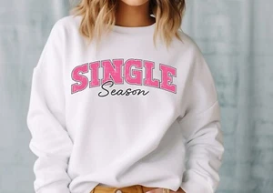 Maglione maglione San Valentino stampa stagione singola - Foto 1 di 1
