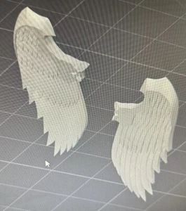 Alas para figuras de primer tamaño (guardia sanguinaria) - Imagen 1 de 1